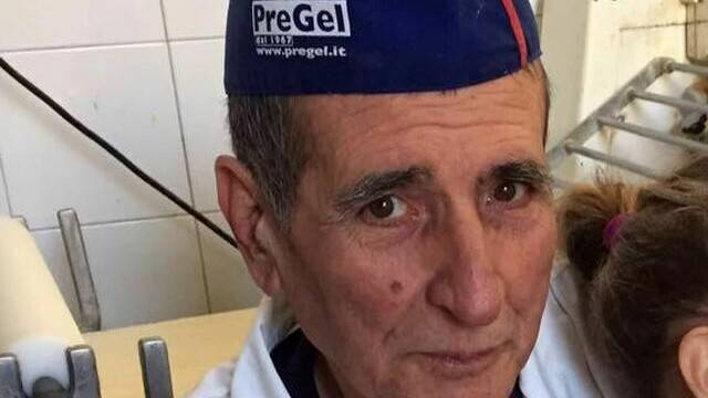 PESCARA PIANGE LA SCOMPARSA DI LINO MARZOLI, LO STORICO PASTICCIERE SI E’ SPENTO A 75 ANNI