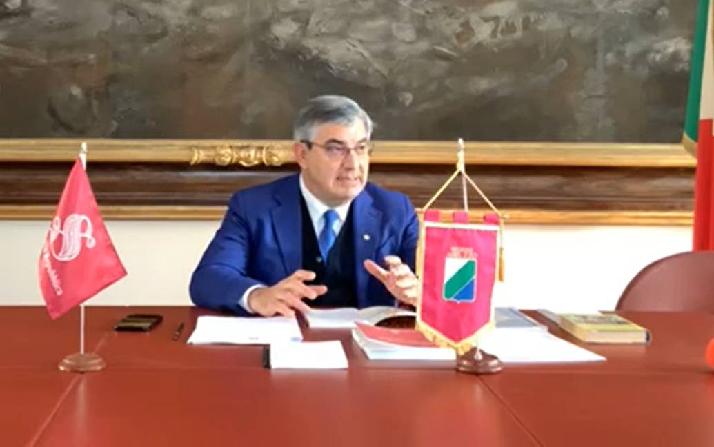 PESCARABRUZZO: D’ALFONSO, “MASSIMO DUE MANDATI E IL 10% EROGAZIONI PER NUOVI POVERI PANDEMIA”