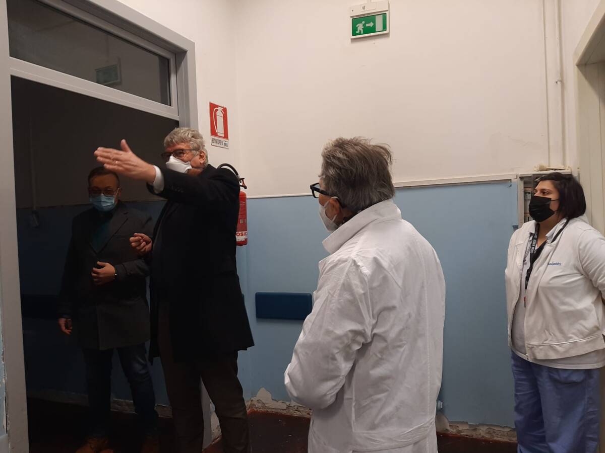 ASL CHIETI, PIÙ FORZA AL CONTACT TRACING CHE SBARCA A LANCIANO. SOPRALLUOGO SCHAEL IN OSPEDALE