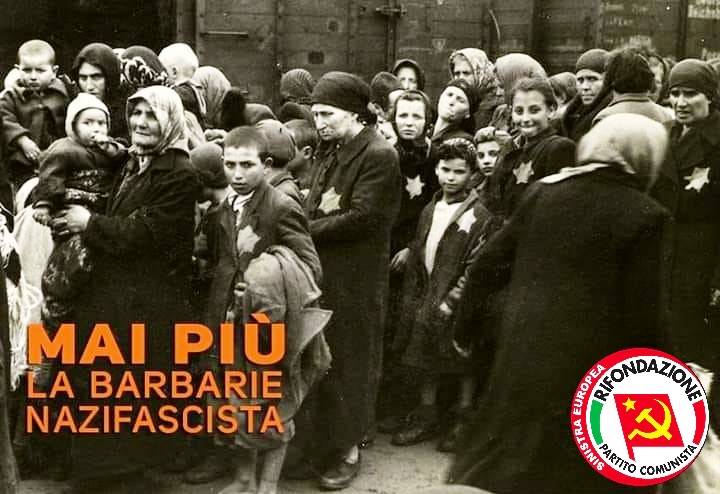 TERAMO, ANCHE RIFONDAZIONE COMUNISTA PARTECIPA AL GIORNO DELLA MEMORIA