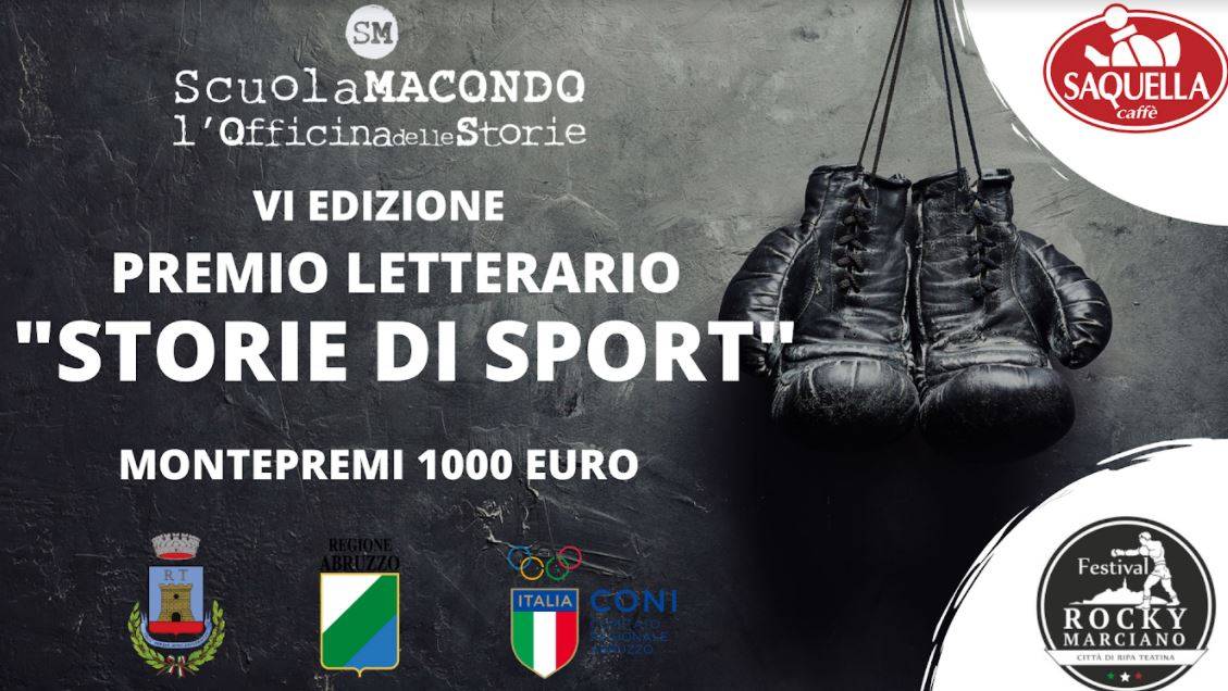 RIPA TEATINA: AL FESTIVAL “ROCKY MARCIANO” LA SESTA EDIZIONE DEL PREMIO LETTERARIO “STORIE DI SPORT”