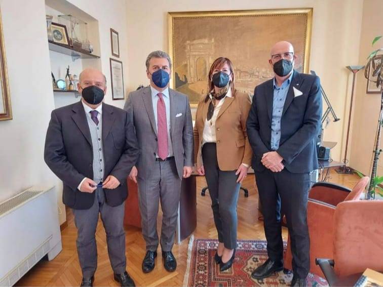 LITTA (BPER BANCA) INCONTRA VERTICI CAMERA DI COMMERCIO MARCHE