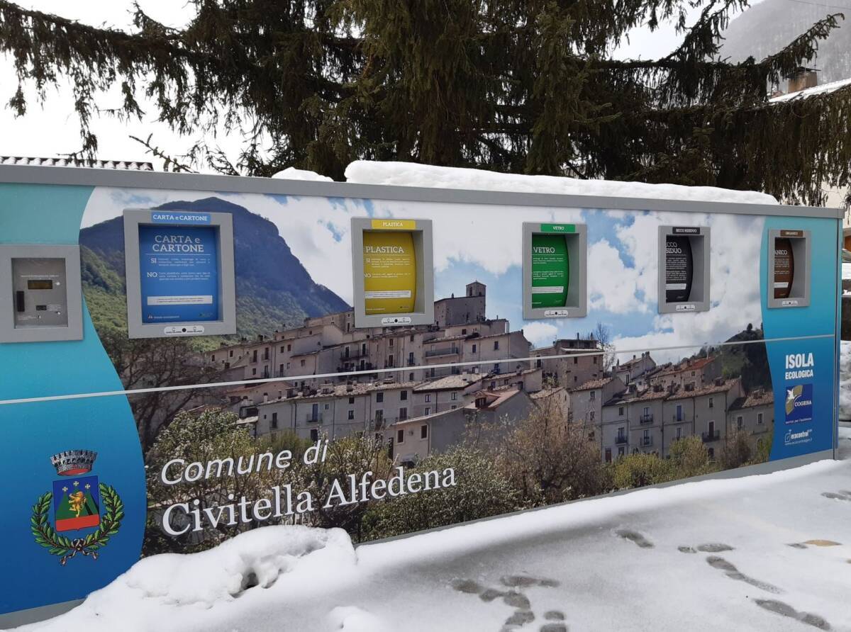 CIVITELLA ALFEDENA: 30MILA EURO AL COMUNE PER IL PROGRAMMA “MANGIAPLASTICA”