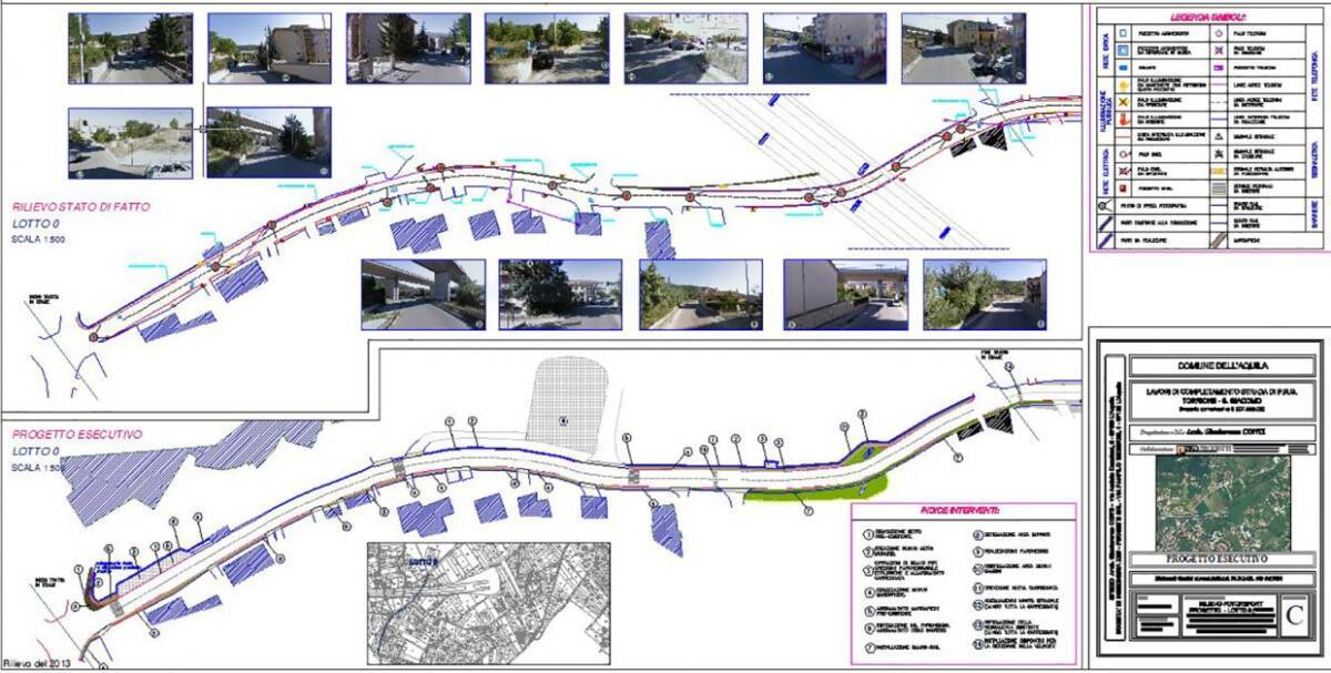 L’AQUILA, CONSEGNATI LAVORI STRADA TORRIONE-SAN GIACOMO