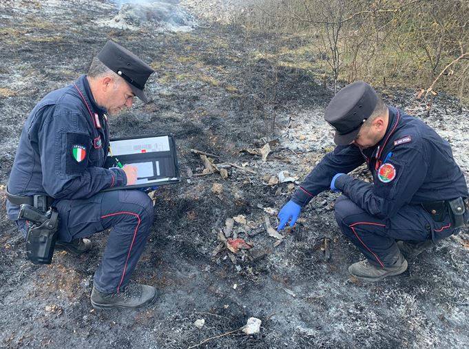 INCENDIO CANISTRO: INDIVIDUATI DAI CARABINIERI FORESTALI I RESPONSABILI