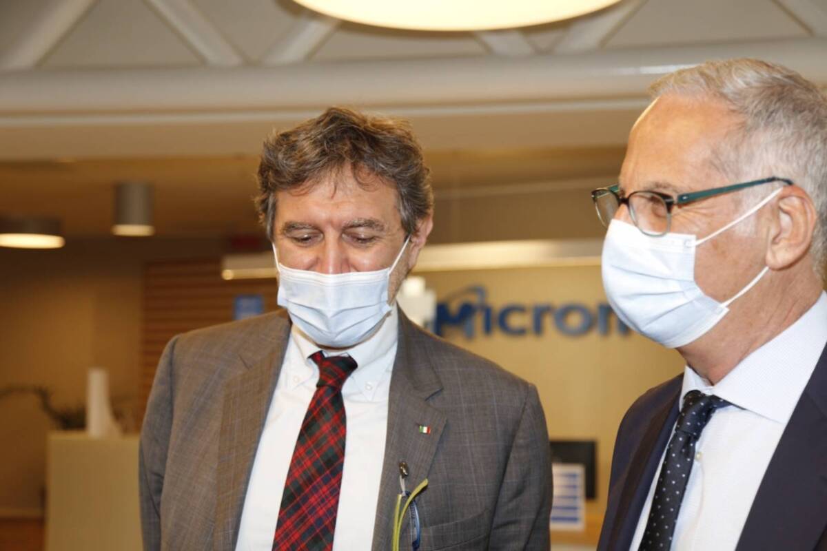 MICRON, MARSILIO AD AVEZZANO NEL CENTRO DI ALTA TECNOLOGIA E RICERCA