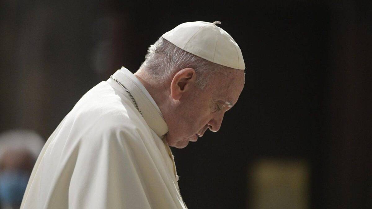 PAPA FRANCESCO, “NON VENGO A L’AQUILA PER DIMETTERMI COME CELESTINO V”