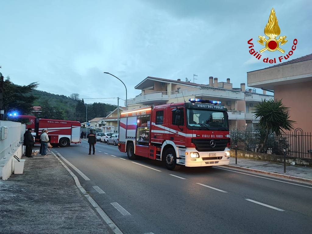 INCENDIO IN TAVERNA A SPOLTORE: TEMPESTIVO INTERVENTO VIGILI DEL FUOCO