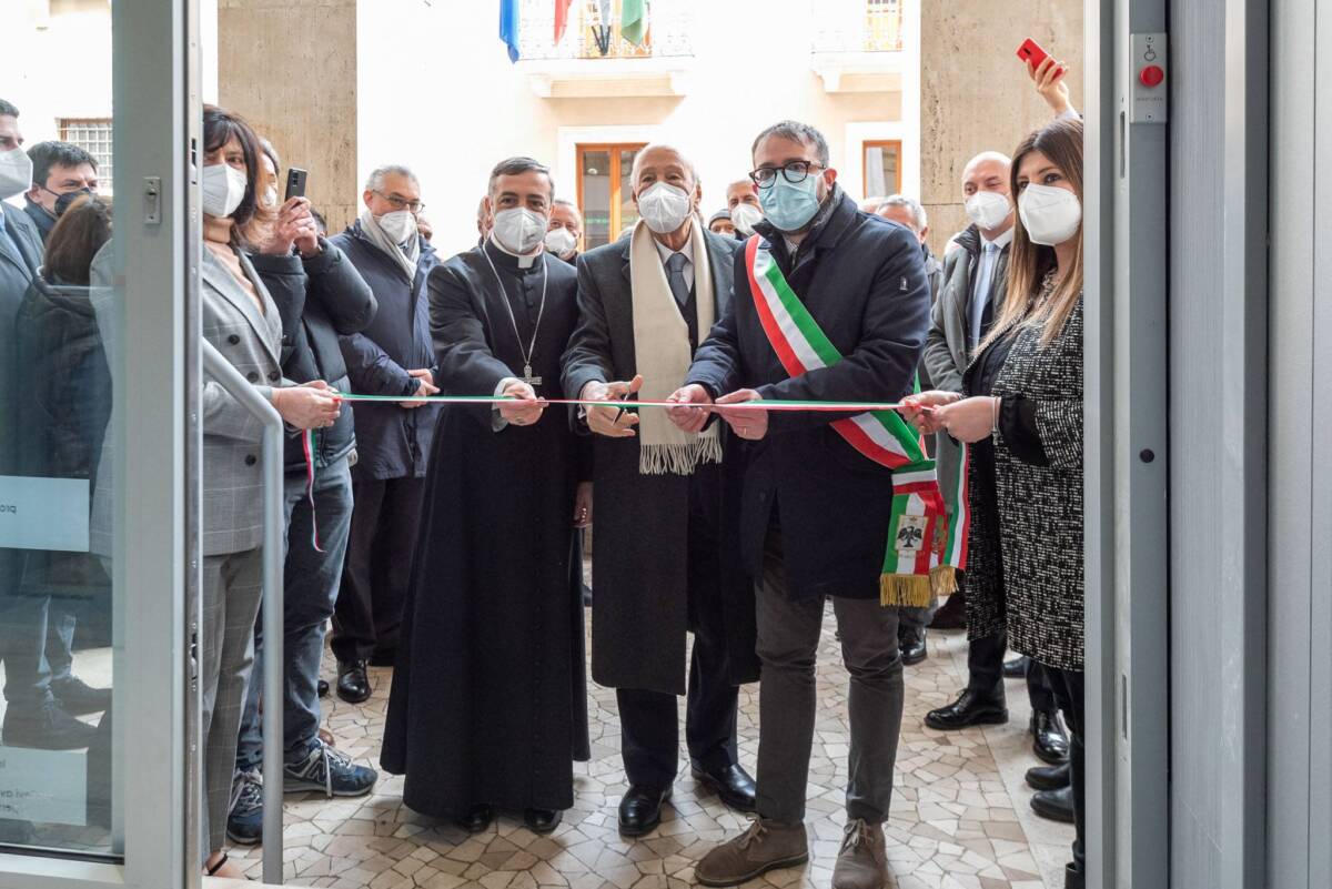 L’AQUILA, INAUGURATA NUOVA FILIALE BCC ROMA: E’ LA TERZA IN CITTA’