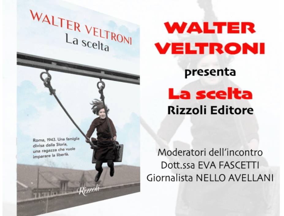 L’AQUILA, WALTER VELTRONI PRESENTA “LA SCELTA” ALLA LIBRERIA COLACCHI