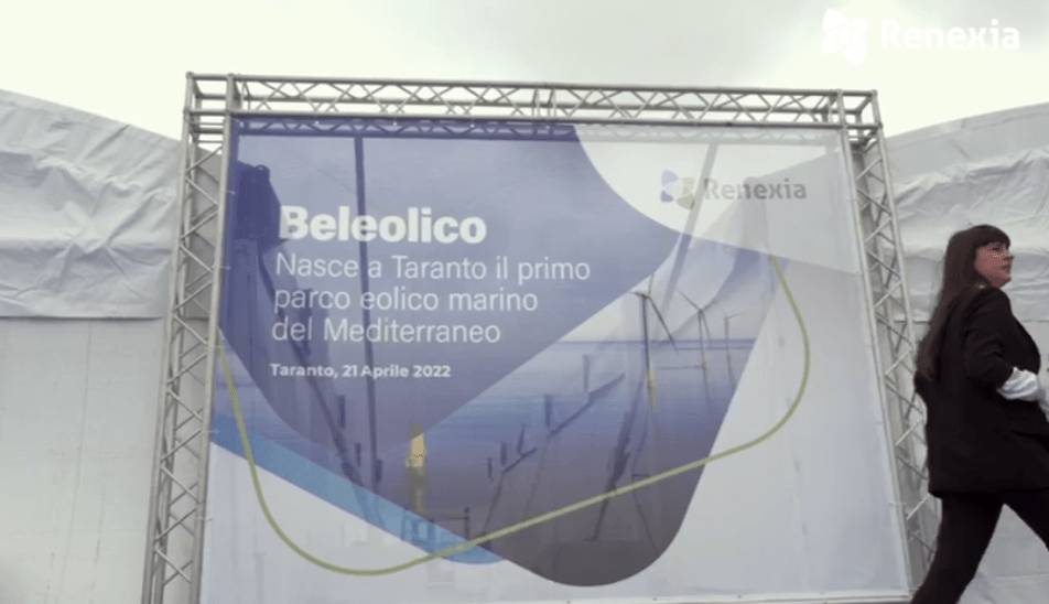 IL PRIMO PARCO EOLICO MARINO DEL MEDITERRANEO: RENEXIA PRESENTA “BELEOLICO” A TARANTO