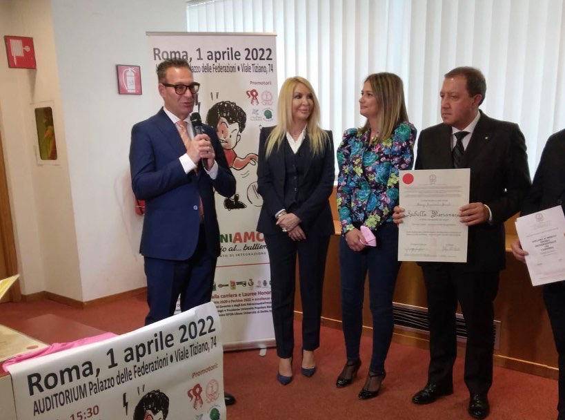 PREMIO INTERNAZIONALE ISFOA ALLA GIORNALISTA ISABELLA MARIANACCI