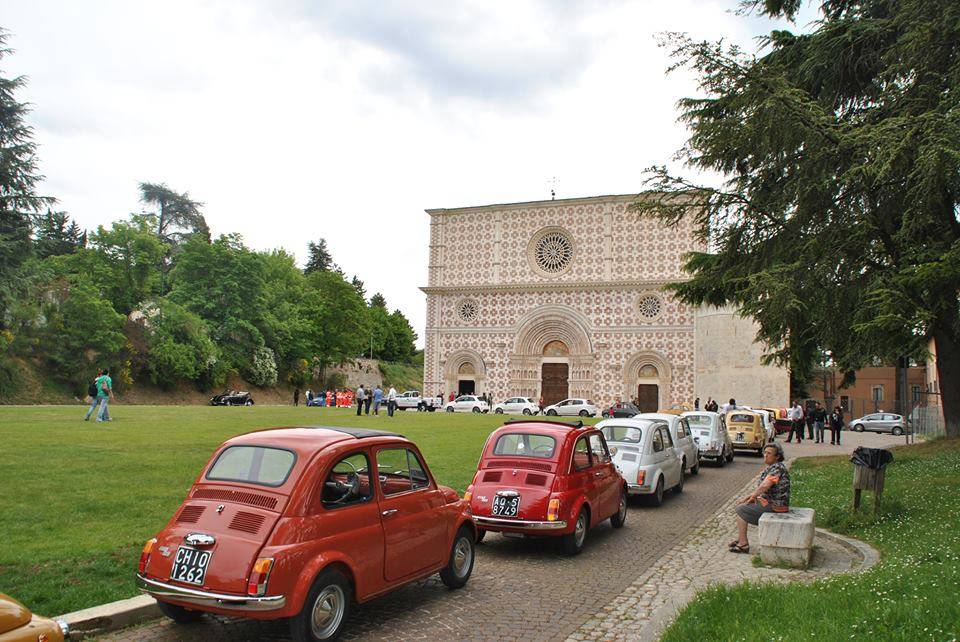 L’AQUILA: TORNA IL RADUNO DELLE STORICHE FIAT 500