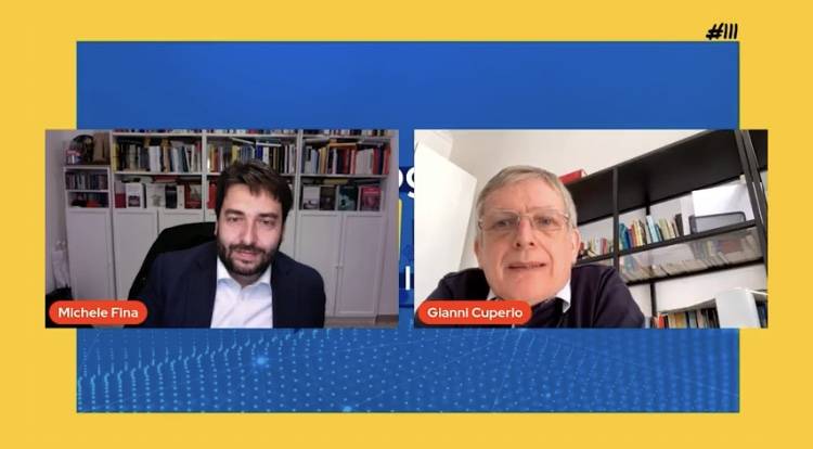 I DIALOGHI DI MICHELE FINA: PROTAGONISTA CUPERLO CON IL LIBRO “IL RINASCIMENTO EUROPEO”