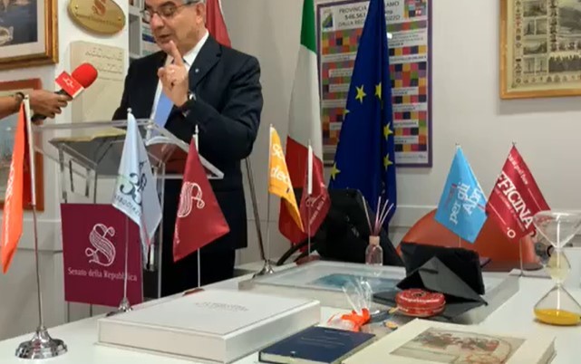 RADDOPPIO FERROVIA MANOPPELLO: CONFERENZA STAMPA D’ALFONSO, LA DIRETTA