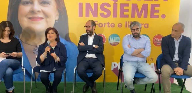 VOTO L’AQUILA,: CALL CENTER E INTERNALIZZAZIONI, CONFERENZA NANNICINI, LA DIRETTA