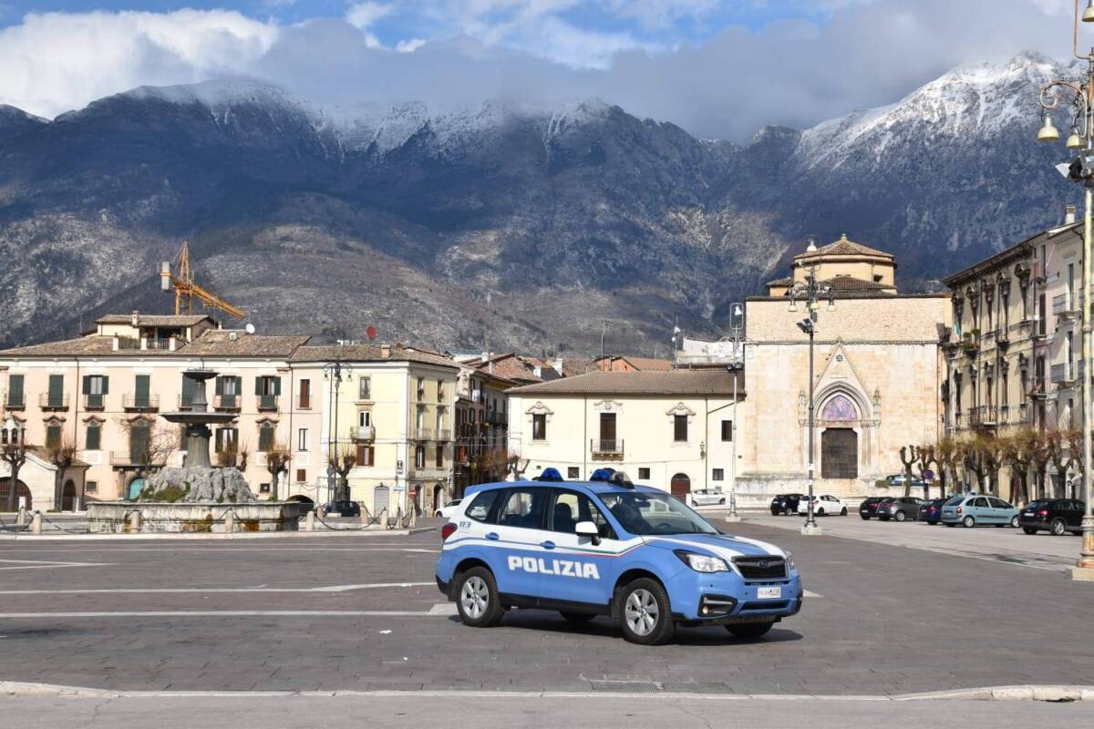 SULMONA: MINACCIA CON UNA RONCOLA E AGGRESSIONE IN UN BAR, DENUNCIA E DASPO WILLY PER PREGIUDICATO