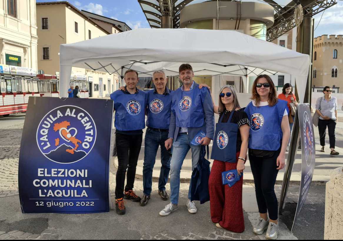 ELEZIONI L’AQUILA: PRESENTAZIONE LISTE L’AQUILA AL CENTRO, LA DIRETTA