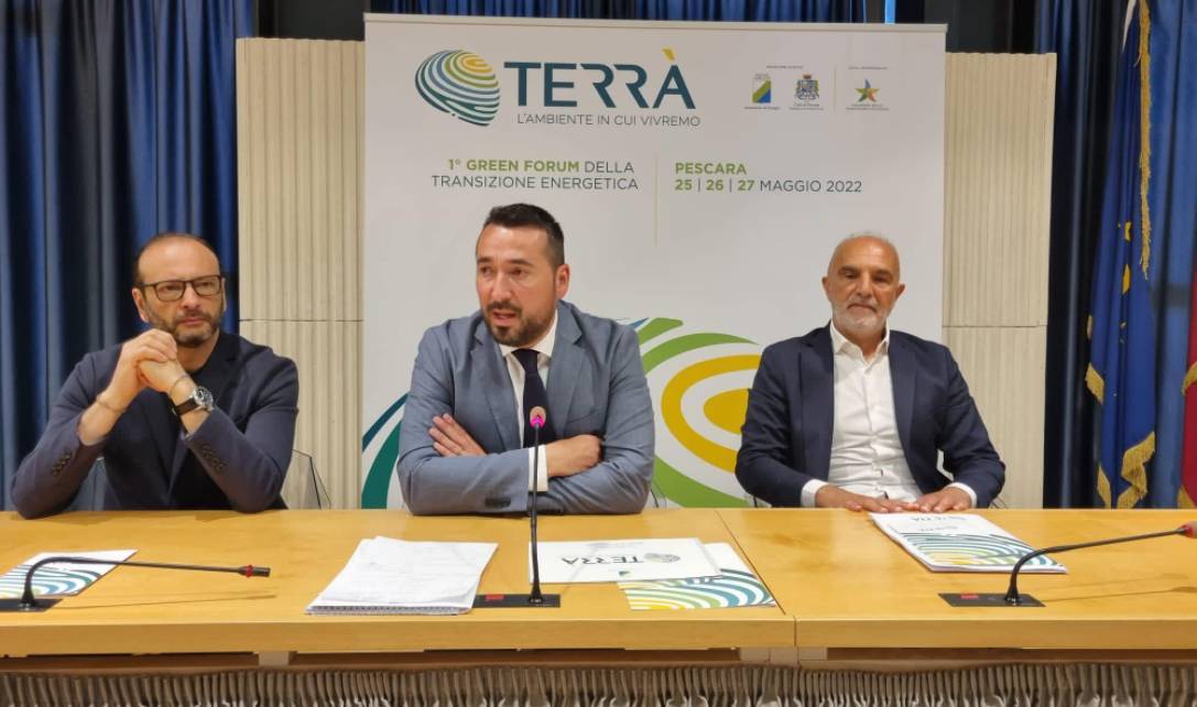 SOSTENIBILITA’ E FONTI ALTERNATIVE, “TERRA'”: A PESCARA PRIMO FORUM TRANSIZIONE ENERGETICA