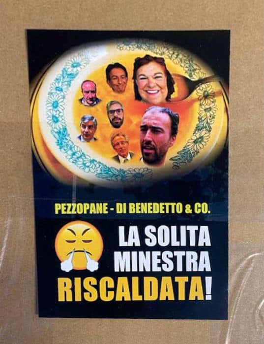 VOTO L’AQUILA: ROMANO, “VOLANTINO RIPUGNANTE E DENIGRATORIO DEL CENTRODESTRA”