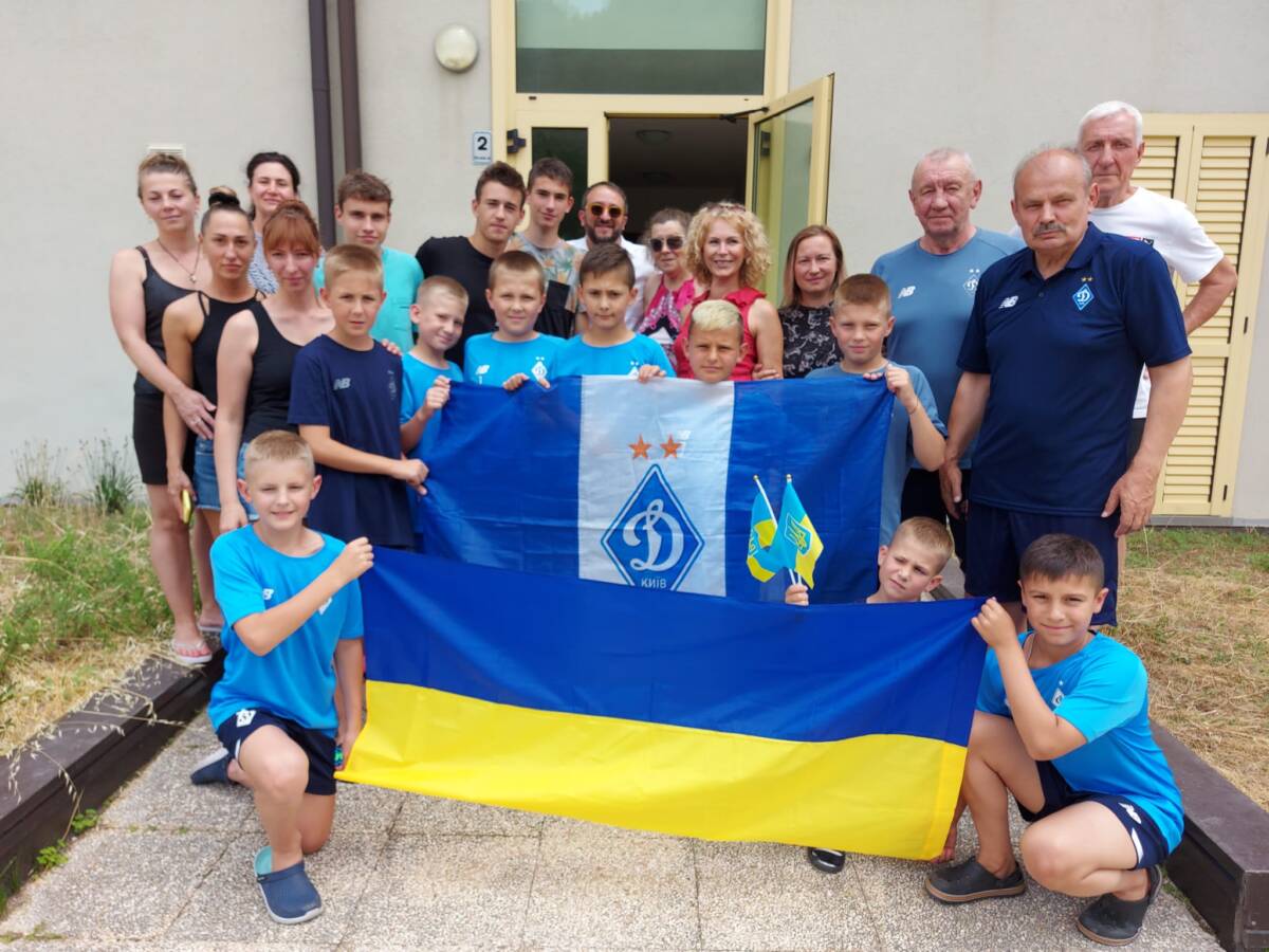 UCRAINA: A L’AQUILA I GIOVANI ATLETI DINAMO KIEV, OSPITATI NEL PROGETTO CASE