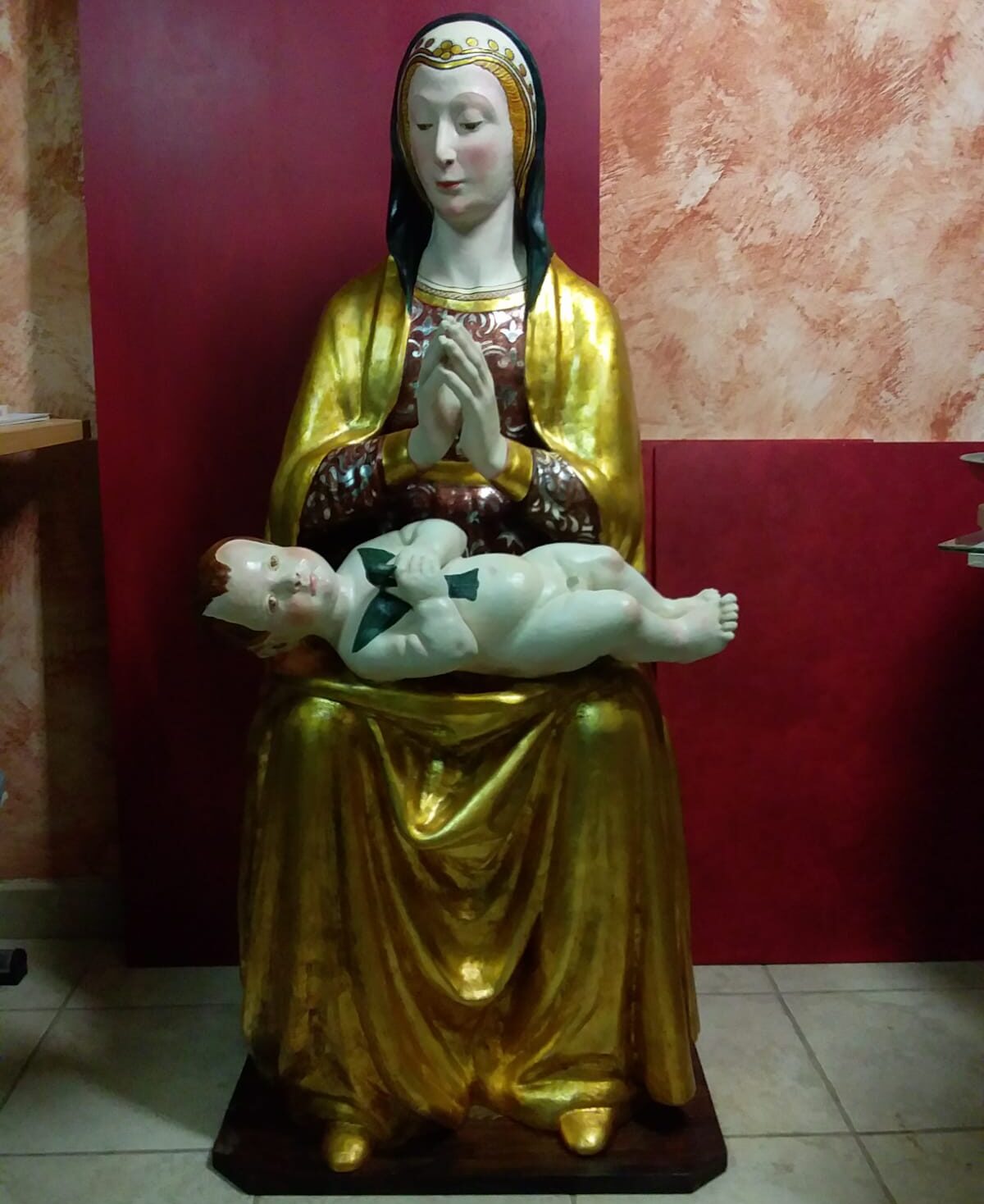 L’AQUILA: ACCADEMIA BELLE ARTI DONA AD ONNA COPIA MADONNA DELLE GRAZIE
