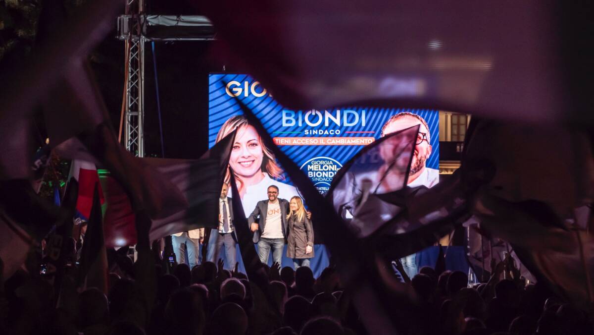 MELONI A L’AQUILA PER CHIUSURA CAMPAGNA ELETTORALE: “ORGOGLIOSA DEL LAVORO DI BIONDI E FDI”