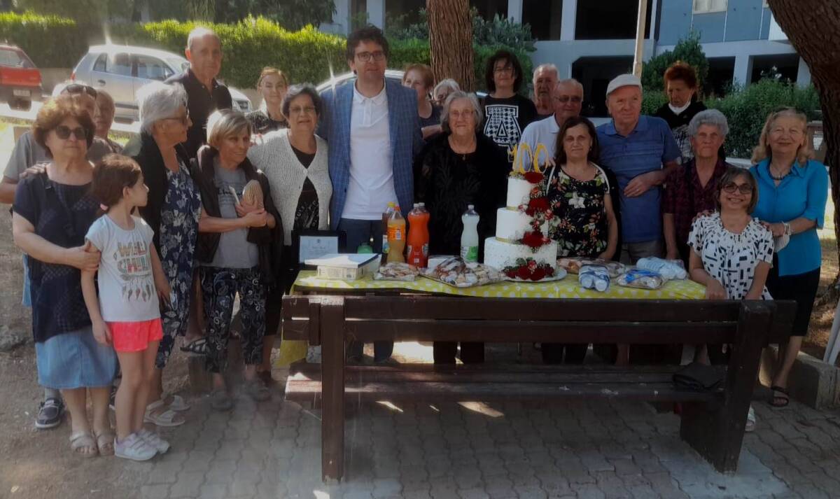 VASTO: GRANDE FESTA PER I 100 ANNI DI CESIRA TACCHI CERISOLI