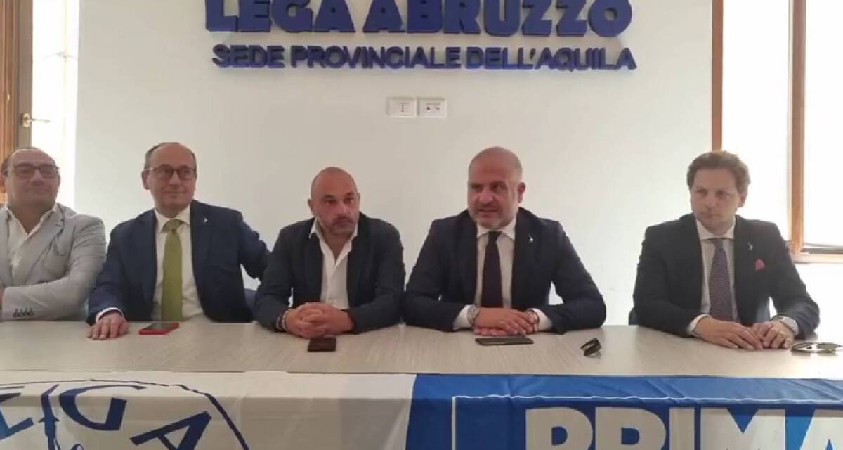VOTO L’AQUILA, LEGA: “VITTORIA STORICA, RADDOPPIATO CONSENSO, SIAMO SECONDO PARTITO”
