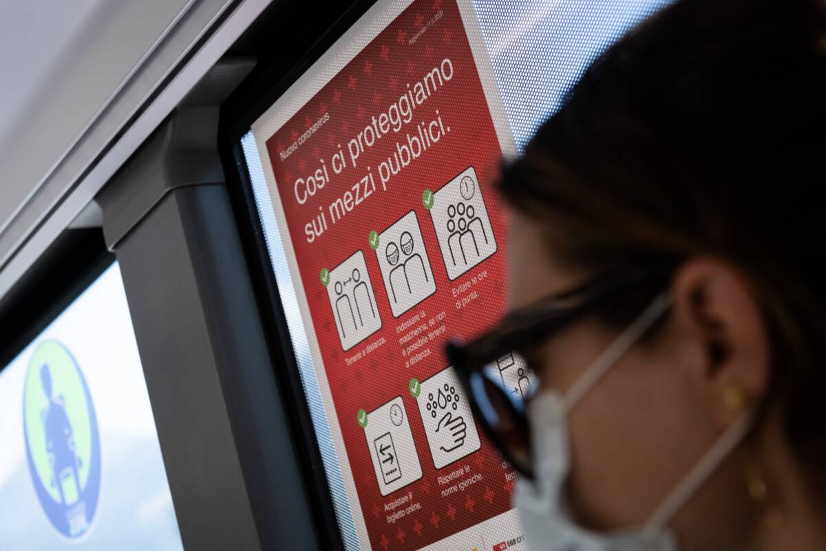 COVID: ANCORA MASCHERINE SU MEZZI PUBBLICI, STOP OBBLIGO VACCINI PER OVER 50