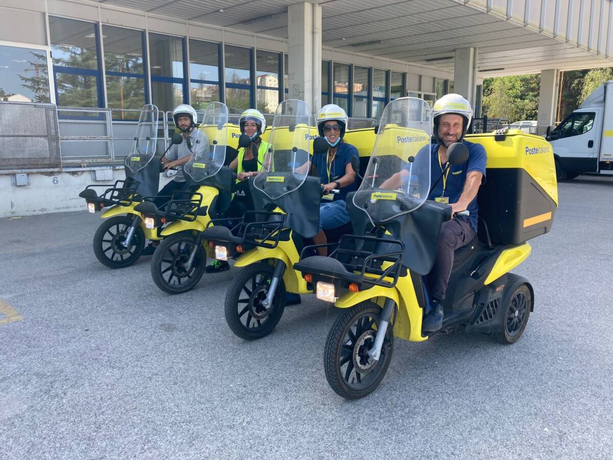POSTE ITALIANE: IN ABRUZZO 107 NUOVI MEZZI GREEN