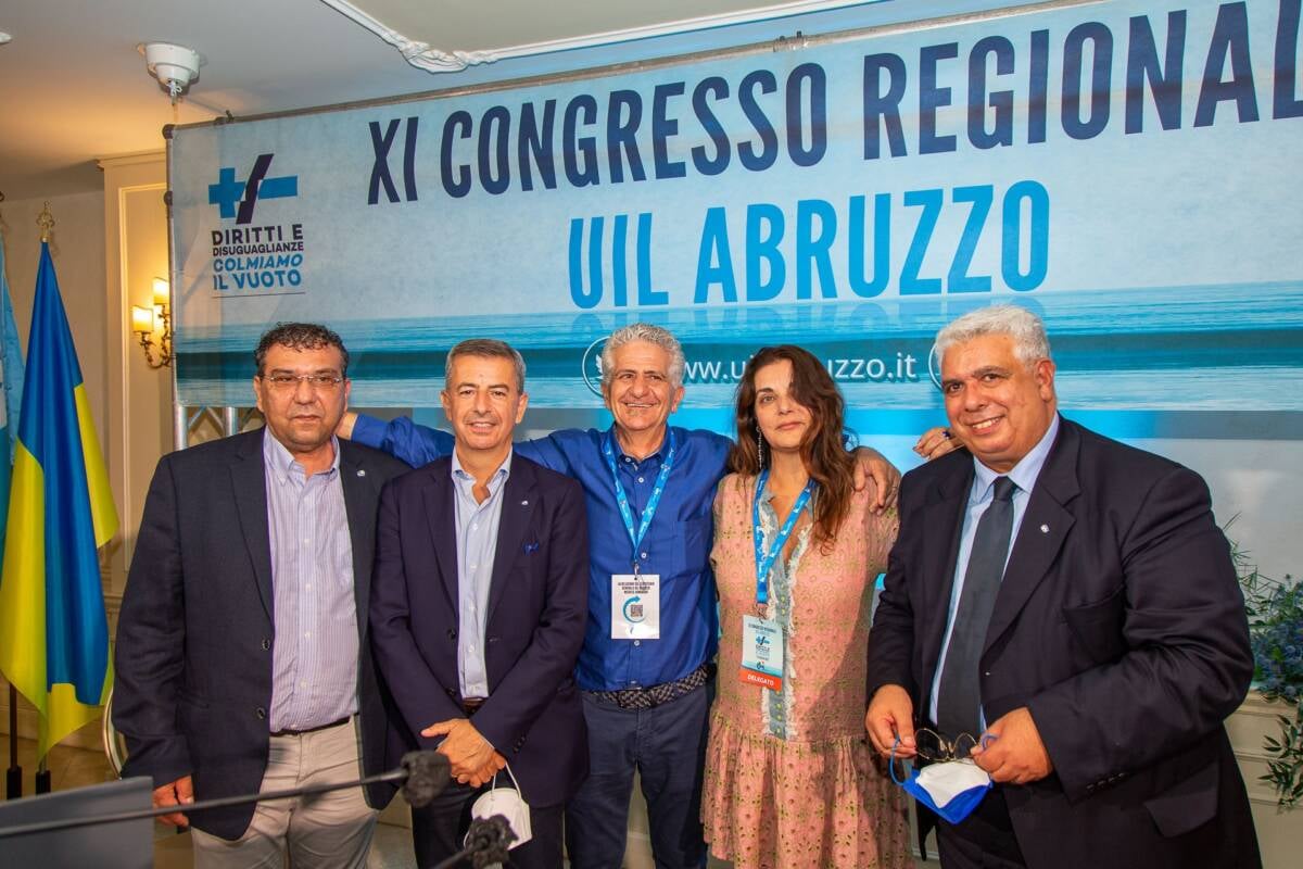 UIL ABRUZZO, MICHELE LOMBARDO RIELETTO SEGRETARIO. BOMBARDIERI: “REGIONE E GOVERNO CI ASCOLTINO”