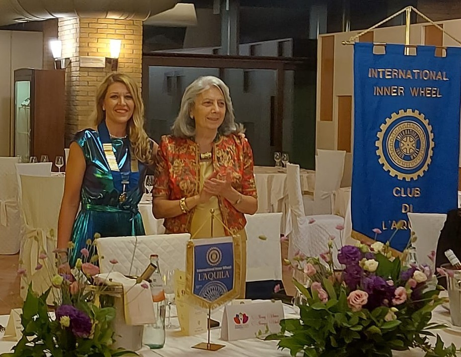 INTERNATIONAL INNER WHEEL L’AQUILA, GIOVANNA RENZETTI È LA NUOVA PRESIDENTE