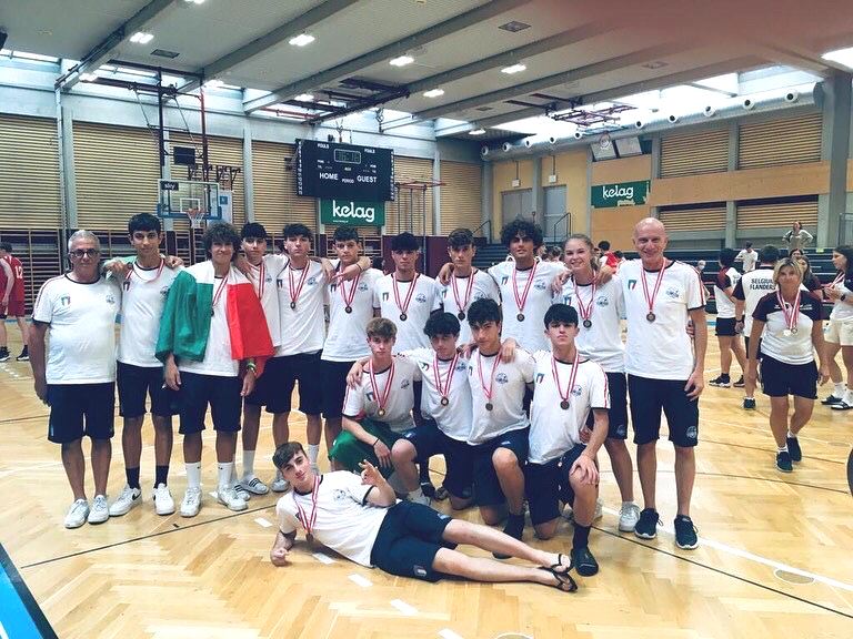 NUOVO BASKET AQUILANO SUL PODIO DELLA 72ESIMA EDIZIONE DEI GIOCHI GIOVANILI FISEC-FICEP IN AUSTRIA