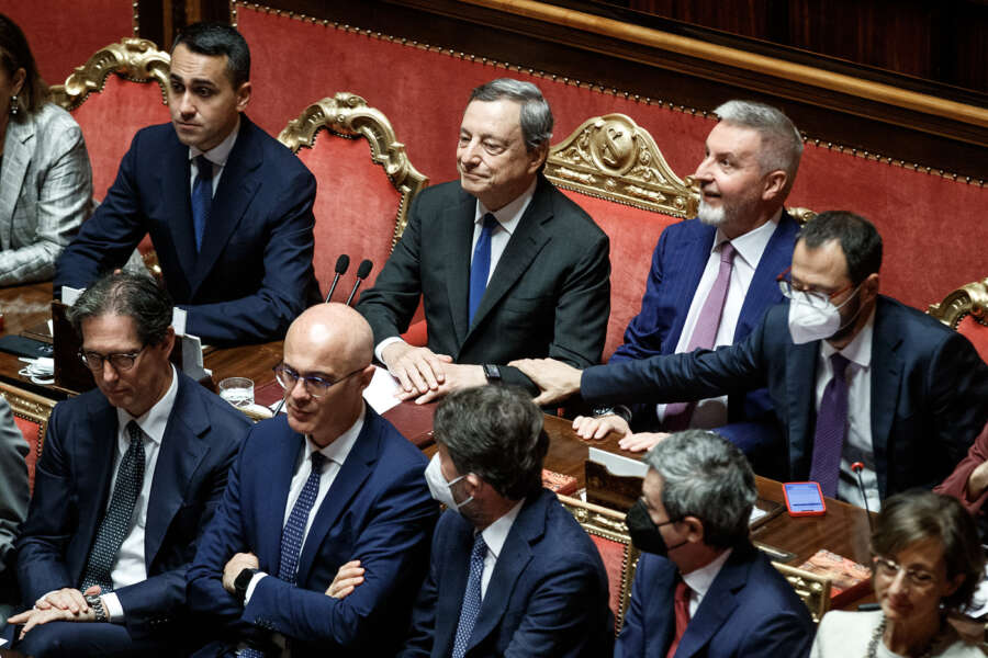 CRISI GOVERNO, CENTRODESTRA: “STUPORE PER FIDUCIA DRAGHI A RISOLUZIONE CASINI”