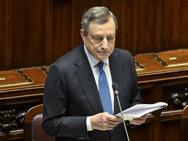 CRISI GOVERNO, DRAGHI: “DIMISSIONI DECISIONE SOFFERTA E DOVUTA”