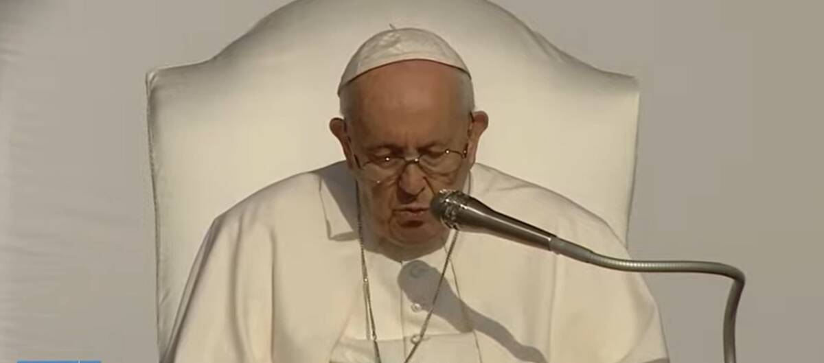 PAPA FRANCESCO, “PER RICOSTRUZIONE DELL’AQUILA IMPEGNO LUNGIMIRANTE E COLLABORAZIONE”