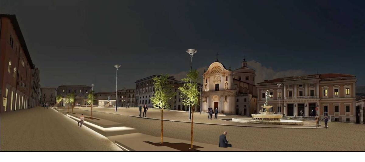LAVORI PIAZZA DUOMO L’AQUILA: CORTI, “690 EURO A METRO QUADRO, CAMMINEREMO SU TAPPETI PERSIANI?”