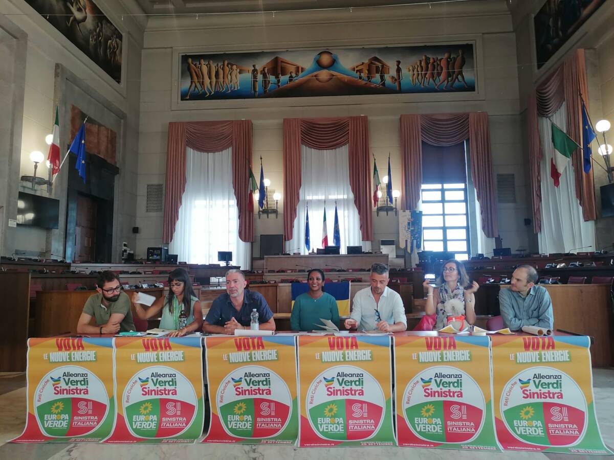 VERSO IL VOTO: ALLEANZA VERDI E SINISTRA PRESENTA CANDIDATI, “PRIORITÀ DIRITTI, LAVORO E AMBIENTE”