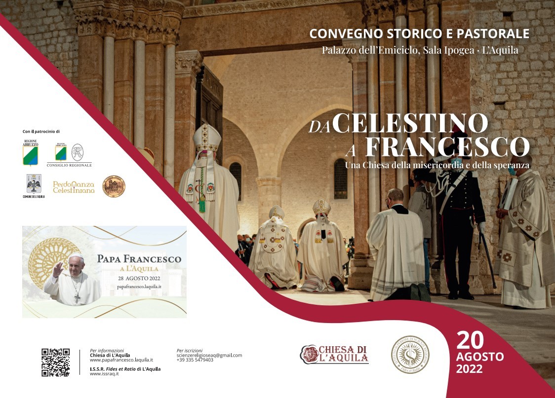 L’AQUILA, “DA CELESTINO A FRANCESCO”: CONVEGNO IN PREPARAZIONE ALLA VISITA DEL PAPA