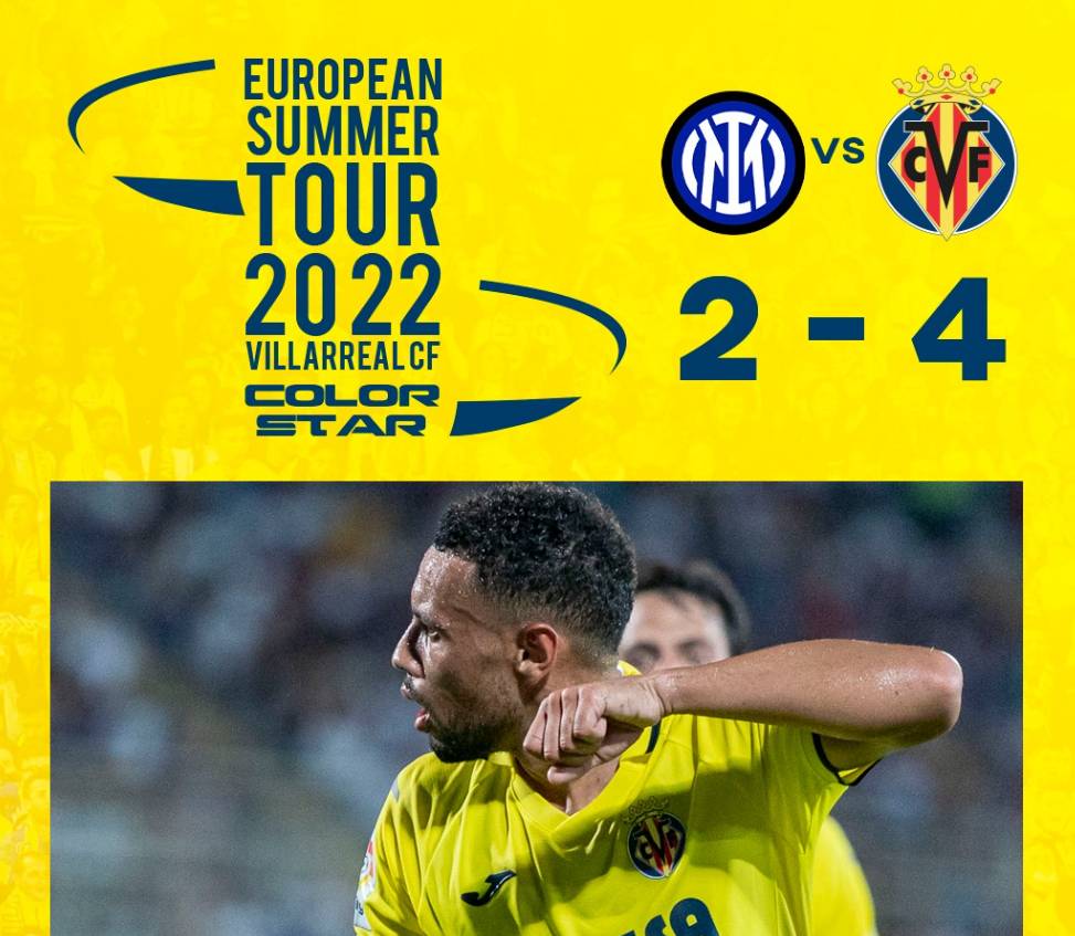 CALCIO: INTER KO CONTRO VILLAREAL IN AMICHEVOLE A PESCARA