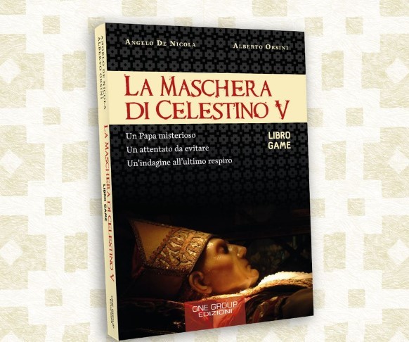 L’AQUILA: “LA MASCHERA DI CELESTINO V”, DOMANI LA PRESENTAZIONE DEL LIBROGAME