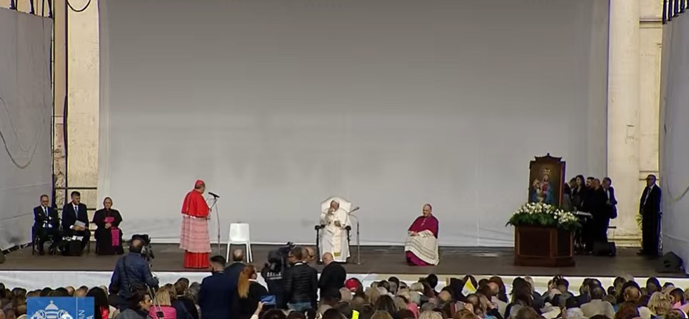 PAPA FRANCESCO A L’AQUILA: PETROCCHI, “LA ACCOGLIE UNA GIOIA IMMENSA, IL SUO CUORE E’ VICINO”