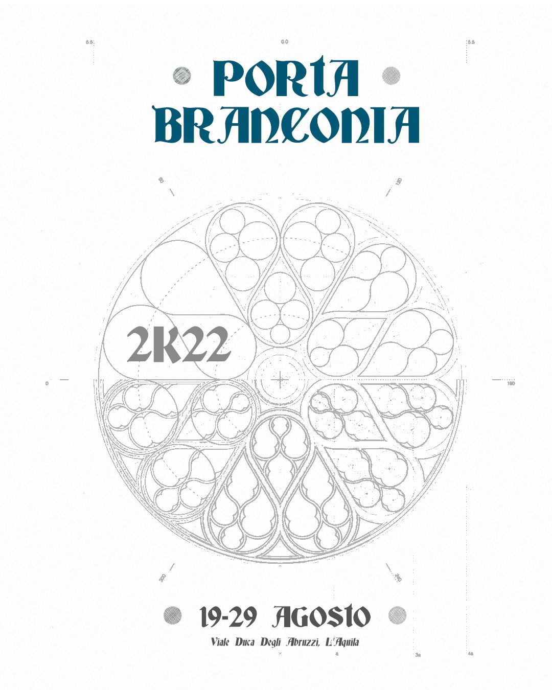 PERDONANZA: TORNA PORTA BRANCONIA, CON 10 SERATE DI CONCERTI E DJ SET E 5 PRESENTAZIONI DI LIBRI