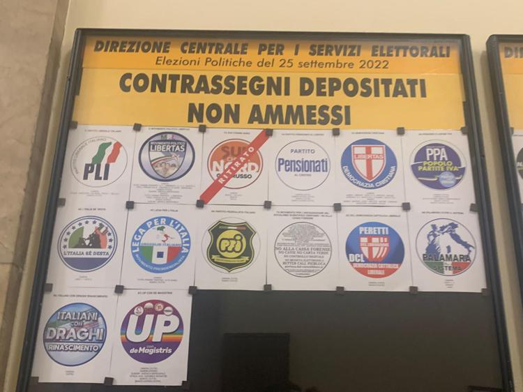 VERSO IL VOTO: 70 SIMBOLI AMMESSI, 14 ESCLUSI. PROSSIMA TAPPA PRESENTAZIONE LISTE 21 E 22 AGOSTO