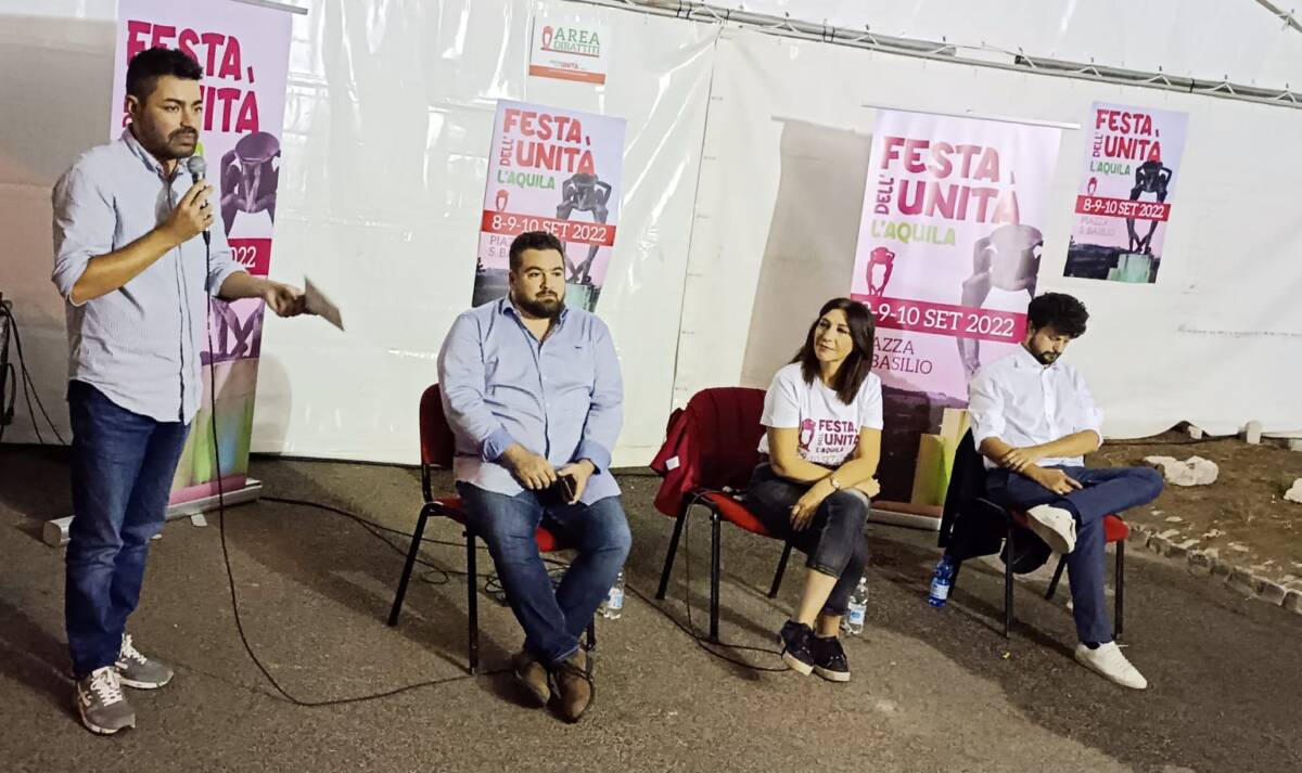 FESTA UNITÀ L’AQUILA: DI GIOVAMBATTISTA PROPONE CANDIDATURA AVELLANI A PRESIDENTE ASSEMBLEA PD