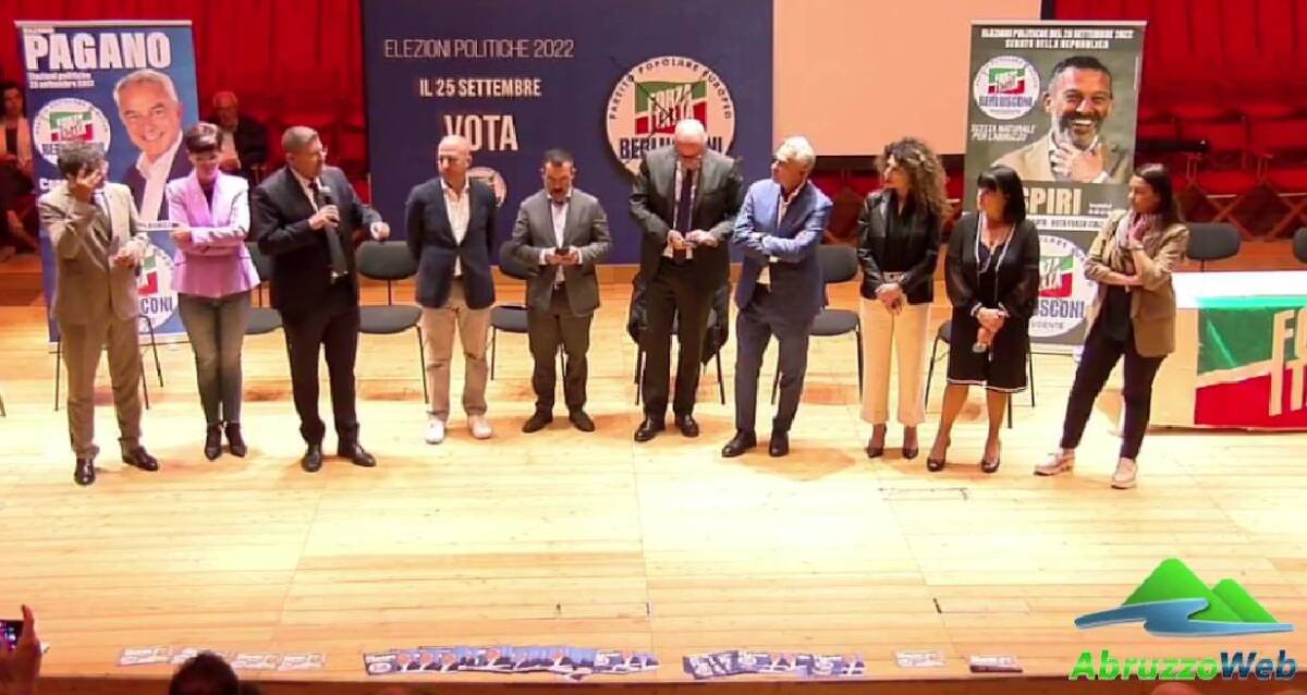 ELEZIONI, COMIZIO CHIUSURA FORZA ITALIA: “VERO VOTO UTILE PER GOVERNO STABILE E CONCRETO”