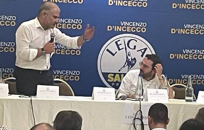 LEGA ABRUZZO: DOMANI CONFERENZA STAMPA D’ERAMO E D’INCECCO A PESCARA