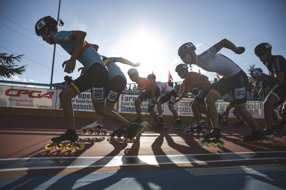L’AQUILA: LA PRIMA GIORNATA DEI CAMPIONATI EUROPEI DI PATTINAGGIO