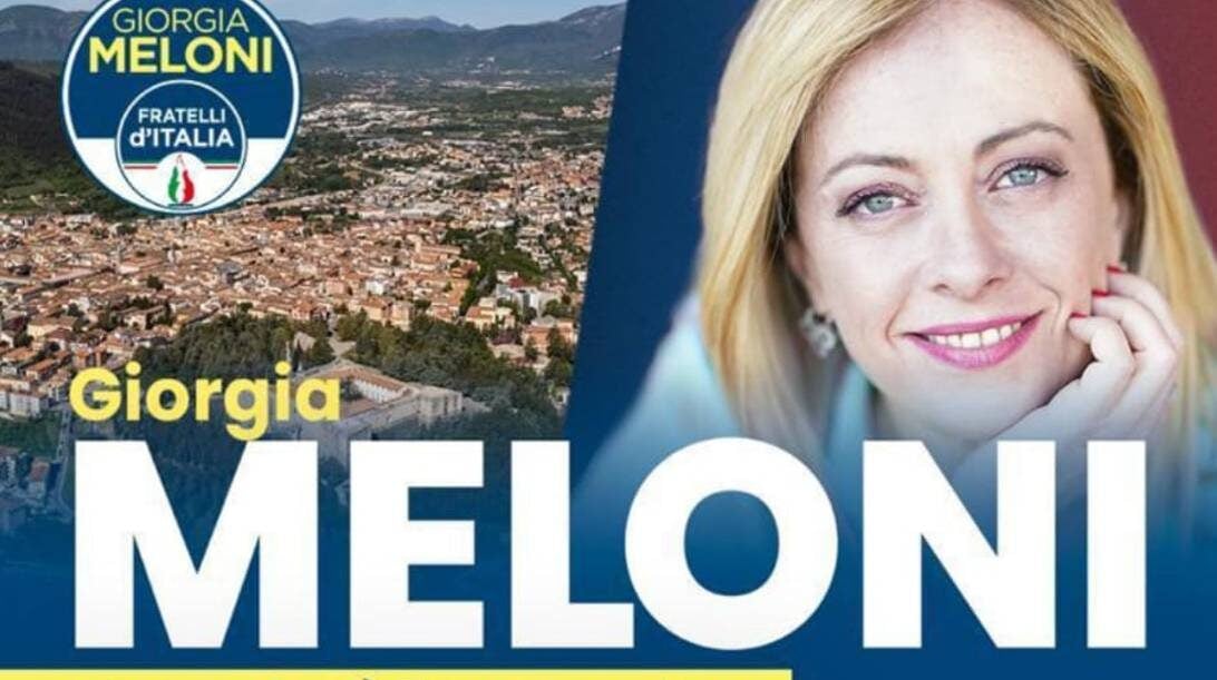ELEZIONI: GIORGIA MELONI A L’AQUILA IL 7 SETTEMBRE